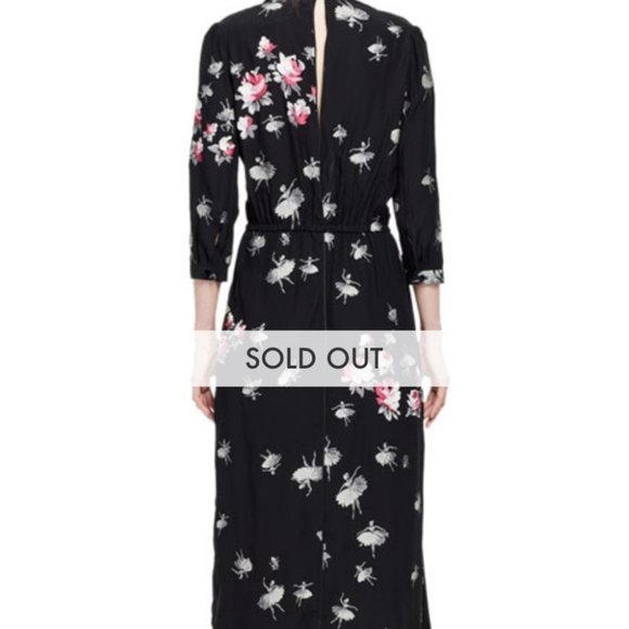 Marc Jacobs Ballerina & Floral Tie Collar Dress - Picture 2 of 16